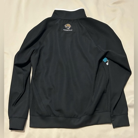 Vintage NFL Proline Jacksonville Jaguars Ribbed Zipper Jacket - L - Picture 10 of 14